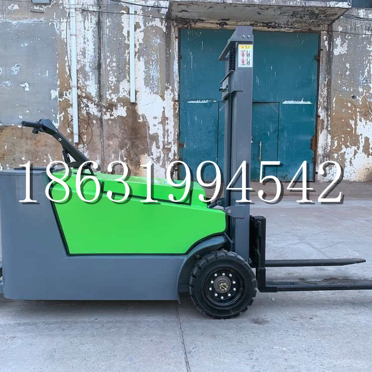 平塘县小型电动叉车1吨2吨步行站驾式电瓶堆高充电装卸车液压升降车铲车
